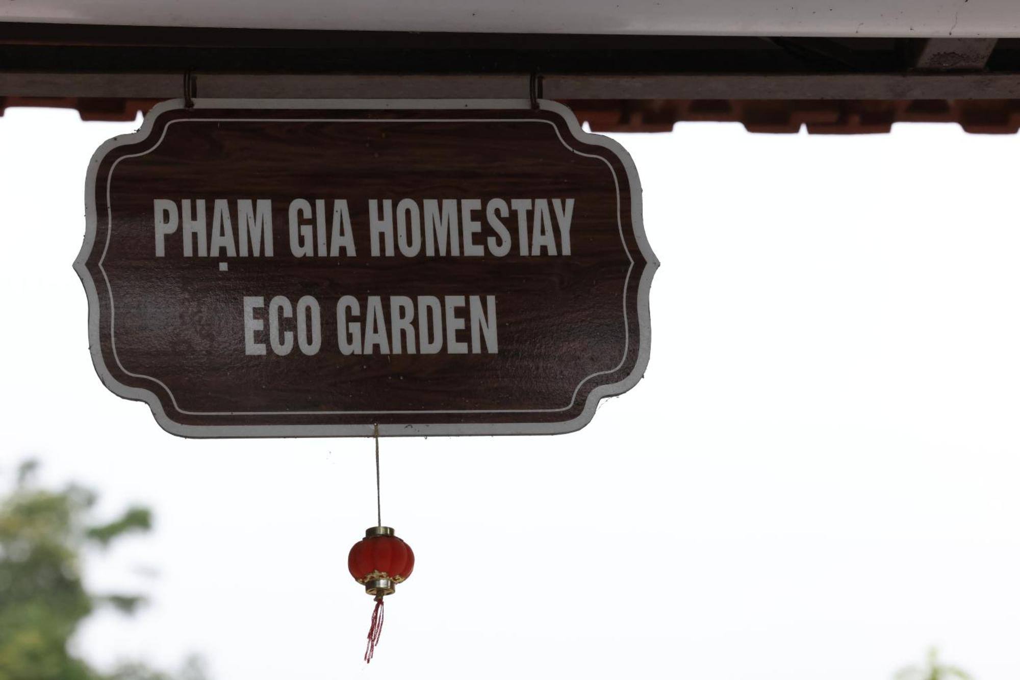 נין בין Pham Gia Homestay Ecogarden מראה חיצוני תמונה